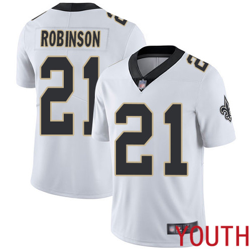 New Orleans Saints Limited White Youth Patrick Robinson Road Jersey NFL Football 21 Vapor Untouchable Jersey